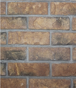 China Expert Of Man Made Stacked Stone Veneer,Cement Composed Wall Bricks,Waterproof Fake Ledge Stone Walling Tiles for Residential Exterior Wall Covering