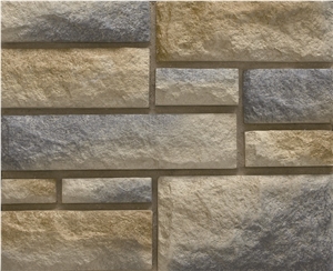 China Factory Artificial Cultured Stone Veneer,Non-Fading Faux Stacked Stone Veneer,High Similar to Natural Stone Of Manufactured Castle Stone Veneer for Exterior Wall