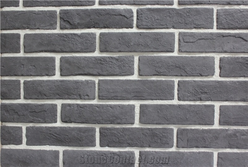China Foshan Factory Price Fake Stone Bricks,High Quality Artificial Cultured Stone veneer Wall,Non-Fading Color Manufactured Stone veneer Bricks for Wall Cladding