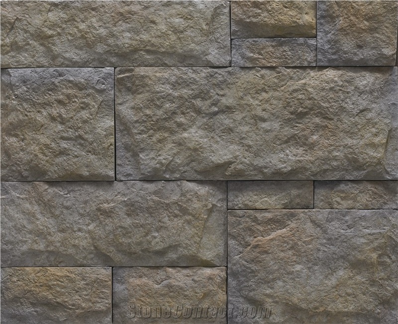 China Reliable Manufacturer Fake Ledgestone Wall Cladding Designs,Manufactured Cultured Stone/Stacked Faux Stone Veneer for Restaurant Wall Decor