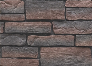 Cultured Manufactured Field Stone,Artificial Stone Veneer,Fake Stone Castle Rock Veneer for Constraction,Light Weight Stacked Stone Veneer Ledgestone,Faux Ledge Stone
