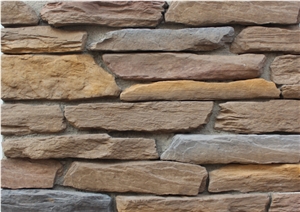 Easy Installed by Yourself Light Weight and Safe Cultured Stacked Stone Veneer,Manufactured Stone Fieldstone,Fake Ledge Stone,Faux Stone Castle Rock Veneer