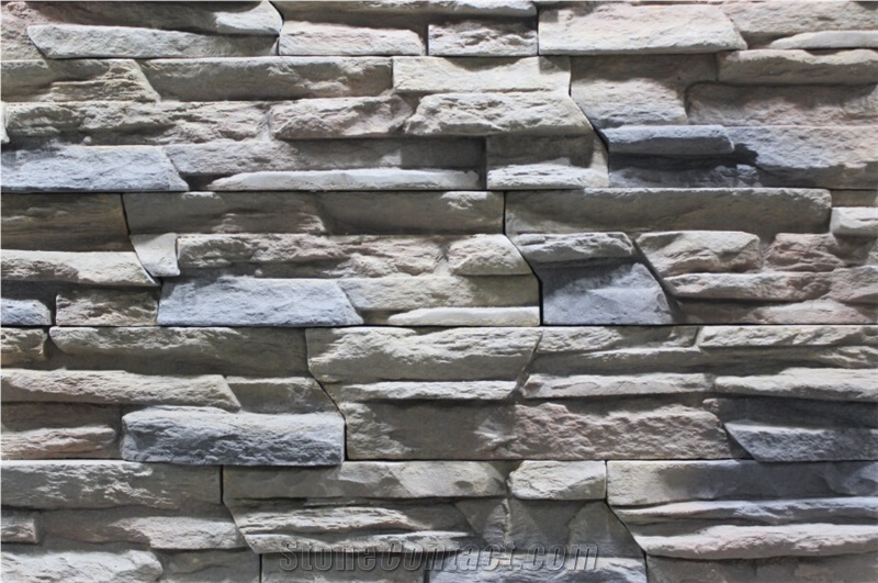 Foshan Reliable Manufacturer Supplier Of Popular Mixed Color Cultural Fake Ledge Stone for Walls,Cultured Stone Veneer Wall Panel for Sale,Manufactured Ledgestone