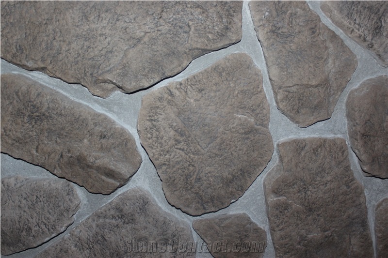 Manufactured castle rock stone veneer,light weight Cultured stone Fieldstone,manmade stacked Stone veneer Wall Decor