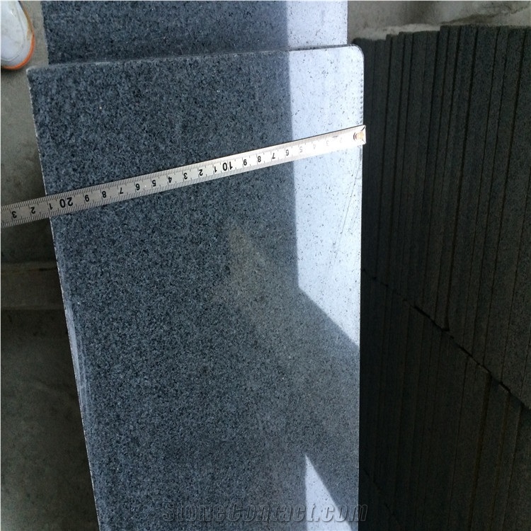 Polished G654 Granite Steps,China G654 Granite Stair Treads,G654 Dark Grey Granite Staircase, Stair Riser