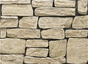 Portland Cement Composed Manufactured Stone Castle Rock Veneer,Cultured Fieldstone Wall Decor,Fake Stacked Stone Veneer,Faux Stone Loose Rock Ledge Stone,Castle Rock Veneer