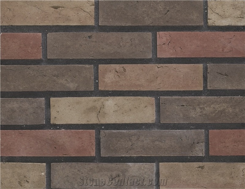 Smooth Surface Cutting Light Weight Fake Stone Bricks Building Stones,Factory Direct Cultured Stone Veneer Bricks for Commercial Buildings Wall Decor
