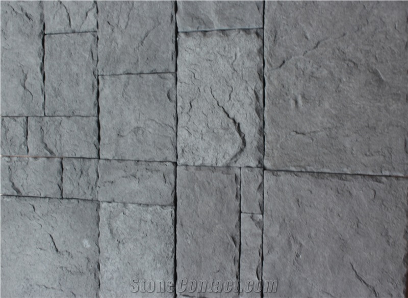 Western Style Cultured Castle Stone Veneer,Indoor Stone Wall/Interior Manufactured Ledge Stone Decoration,Light Weight Faux Stacked Stone Veneer
