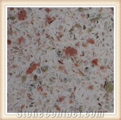 Tri-Color Quartz Stone Slabs & Tiles
