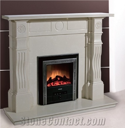 Popular Sale Marble Stone Carving Fireplace
