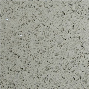 Unistone Compound Stone Quartz Surface Bianco Galactica, Grey Quartz Stone Tiles & Slabs