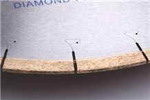 Diamond Saw Blade for Microcrystal Stone (Fish Hook Half Silent)