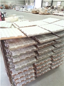 China White Marble Wonderful Mosaic Tiles for Wall, Floor Decoration