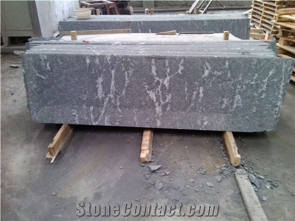 Iron Snow Granite,Austral Black Granite,Chinese Black Grey Snow Granite, China Dark Grey Granite Slabs & Tiles