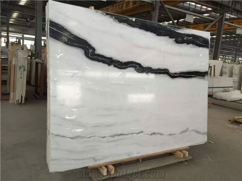 Panda White Marble Tile & Slab,Dalmata Marble ,Mountain White Marble,White Marble ,Black Marble