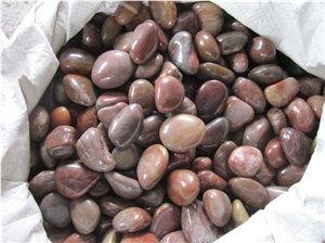 Red Pebble ,Red Aggregates, Flat Pebble ,Red Gravel ,Red River Stone, Polished Pebbles, Gravel