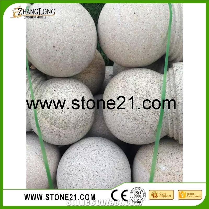 Professional Stone Ball for Sale Promotion Granite Parking Ball Stone