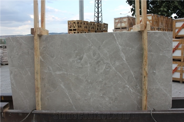 Silver Beige Marble Slabs, Tiles