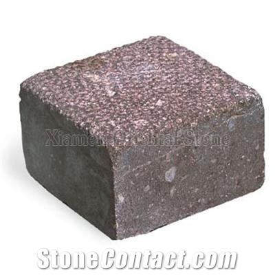 China G666 Granite Outdoor Floor Covering Swan Edge Cube Stone, Exterior Pattern Paving Sets, Garden Decoration Walkway Pavers, Landscaping Stones Paving Stone, Cobble Stone