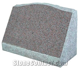 China Granite Bevel Engraved Headstones,Cemetery Engraved Tombstones, Memorial Stone Gravestones,Western American Style Single Monuments, Custom Tombstone Monument Design
