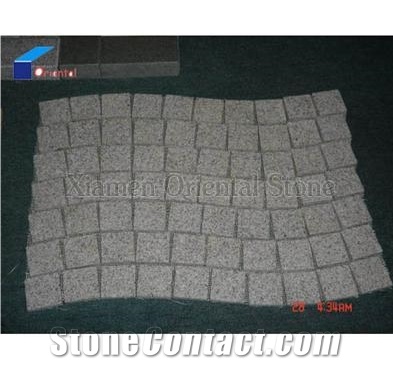 China Granite Garden Decoration Paving Stone, Outdoor Floor Covering Cube Stone, Courtyard Road Pavers, Exterior Pattern Walkway Pavers, Landscaping Stone Mosaic Cobble Stone