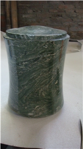 China Granite Memorial Funeral Accessories Urns for Ashes, Cemetery Natural Stone Crematorium Cinerary Casket, Cremation Round Urns, Monumental Urns, Urn Vaults