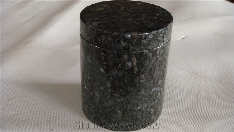 China Granite Memorial Funeral Accessories Urns for Ashes, Cemetery Natural Stone Crematorium Cinerary Casket, Cremation Round Urns, Monumental Oval Urns, Urn Vaults