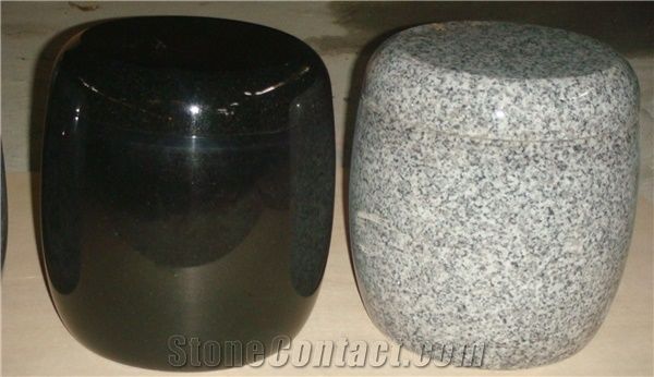 China Grey G603 Granite Memorial Funeral Accessories Urns 
