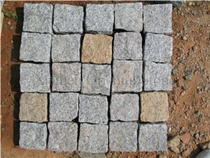 China Grey Granite Outdoor Floor Covering Natural Surface Cube Stone, Exterior Pattern Paving Sets, Garden Decoration Walkway Pavers, Landscaping Stones Cleft Edge Paving Stone, Cobble Stone