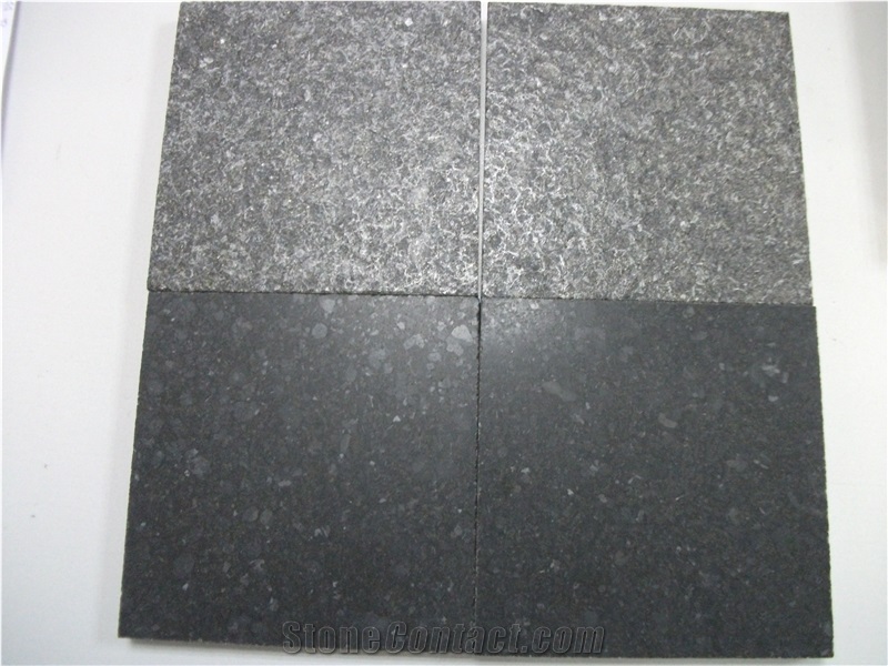 China Honed Black Basalt Andesite Floor Tiles, Wall Tiles, Basalt Pattern Floor Wall Covering, Lava Stone Flamed Slabs, Basalt Flooring Paving Stone