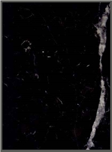 Nero Marquina Marble Tiles, Black Marquina Marble