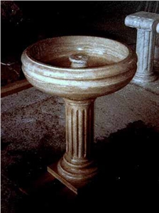 Travertino Romano Fountain