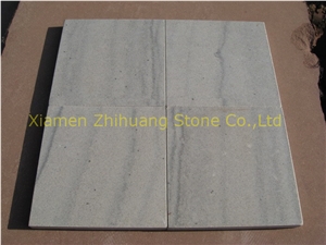 China White Sandstone Slabs & Tiles, Sandstone Floor Covering, Sandstone Wall Covering