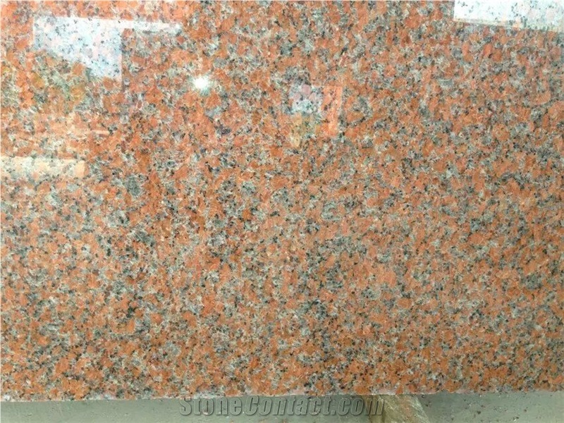 Maple Red Granite Tiles, China Red Granite