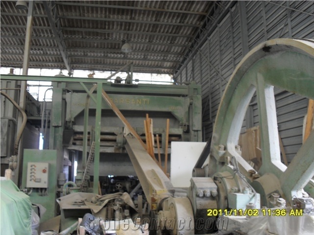 Used Machine 6564 Tlg Brand Barsanti Model Alcione 350 P.I. Secondhand Granite Gangsaw (2 Unit)