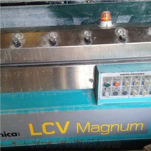 Marmomeccanica Model Lcv 711 M-Su Side-Edge Polishing Machine