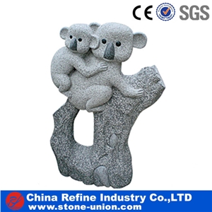 Chinese Cute Animal Granite Sculpture,Animal Sculptures,Statues,Garden Sculpture,Western Statues,Statues,Landscape Sculptures