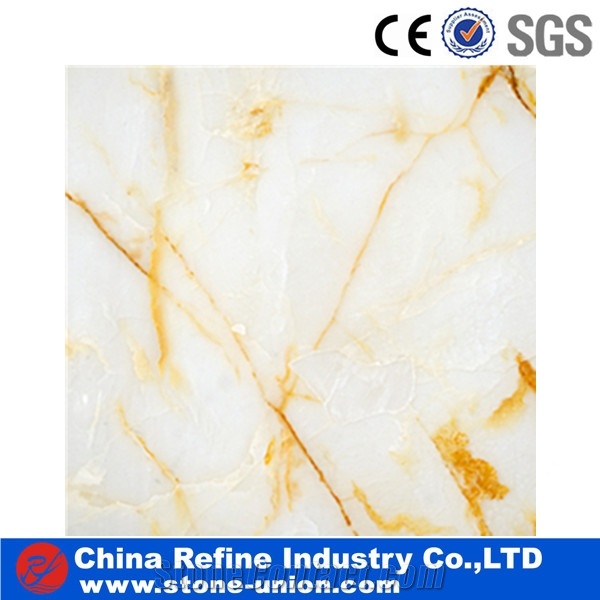 Special Vein Snow Ice Onyx Stone Slabs & Tiles, China White Onyx,China Yellow Honey Onyx Big Slabs Surface Polished, Cut to Sizes for Flooring Tiles