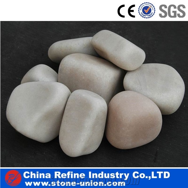 White Flint Pebbles,Pebble Stone for Decoration in Landscaping ,Garden , Walkway,Hot Sale Polished Different Sizes Pebble Stone , Pebble Gravel ,Natural Stone Pebble, Cobble Stone