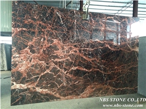 Cuckoo Red Marble Slabs & Tiles, China Red Marble