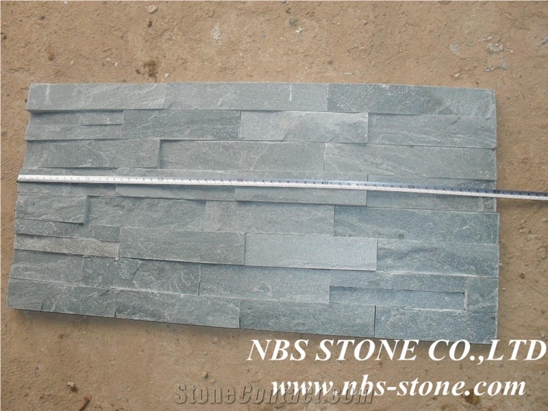 Grey Slate Cultured Stone,wall cladding,stacked stone veneer, ledge stone