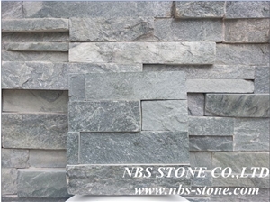 Grey Slate Cultured Stone,wall cladding,stacked stone veneer, ledge stone