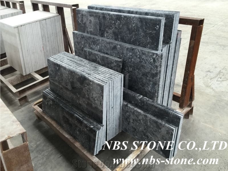 Ocean Star Marble Tiles & Slabs,China Black Marble Floor Covering Tiles
