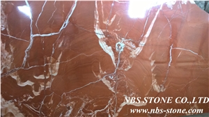 Rosso Francia Marble Slabs & Tiles, France Red Marble Floor Covering Tiles