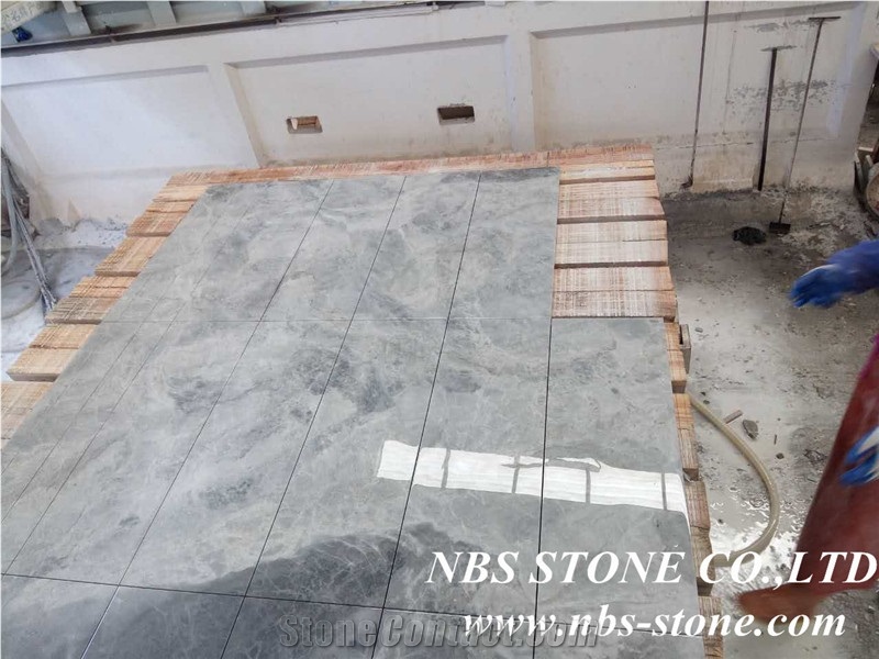 Yabo Grey Marble Tiles & Slabs,Cut to Size for Floor & Wall Covering, Chiese Natural Material,China Damo Grey,Marble Floor Covering Tiles