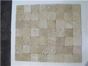 4x4 3x6 6x6 Eskitme White Travertine Tiles & Slabs, Wall Tiles, Floor Covering