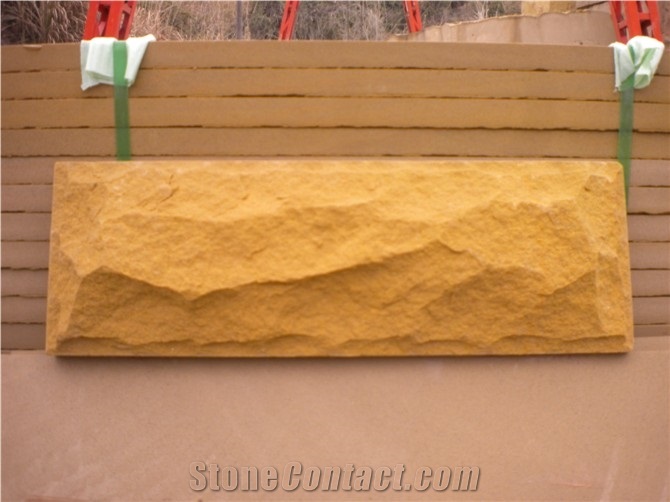 Golden Sandstone Tiles and Slabs