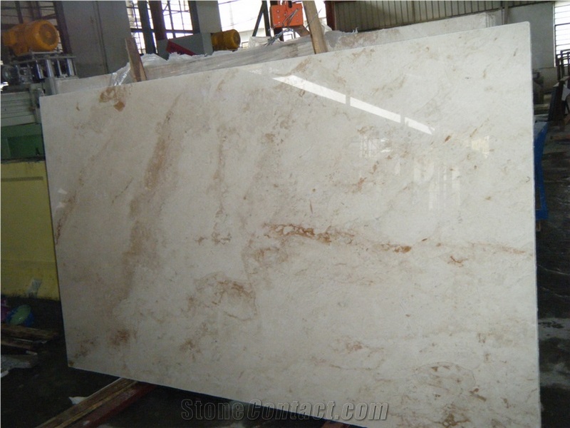 Rosa Cream Marble, Pink Slabs,Reliable Quality