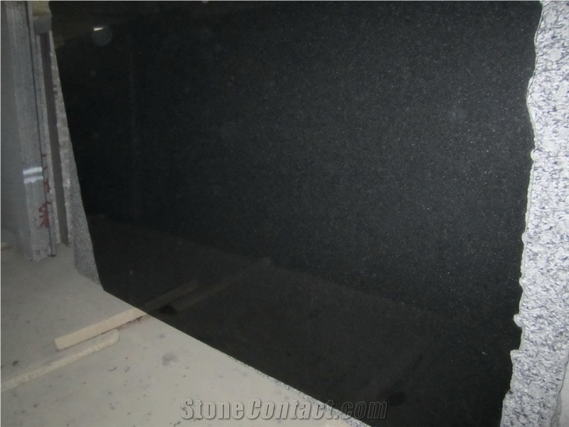 Shanxi Black Granite Polished Slabs,Absolute Black Granite Tiles Panel Floor Covering,Wall Cladding