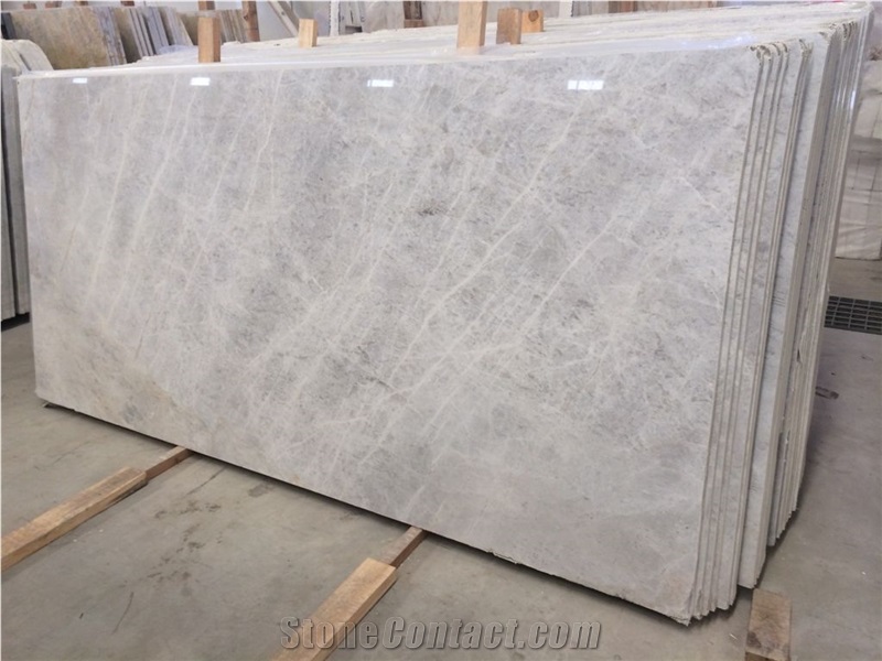 Silver Light Marble Tiles and Slabs